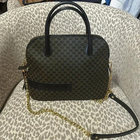 Celine Triomphe Macadam handbag - Picture 1 of 13